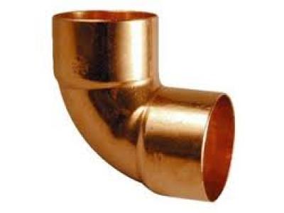CODO DE COBRE 1 1/8 – 90°