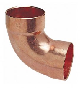CODO DE COBRE 2 1/8 - 90º