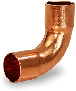 CODO DE COBRE 7/8 – 90º RADIO LARGO