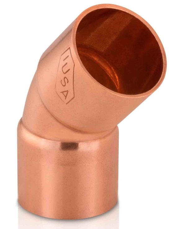 CODO DE COBRE 1/2 – 45º